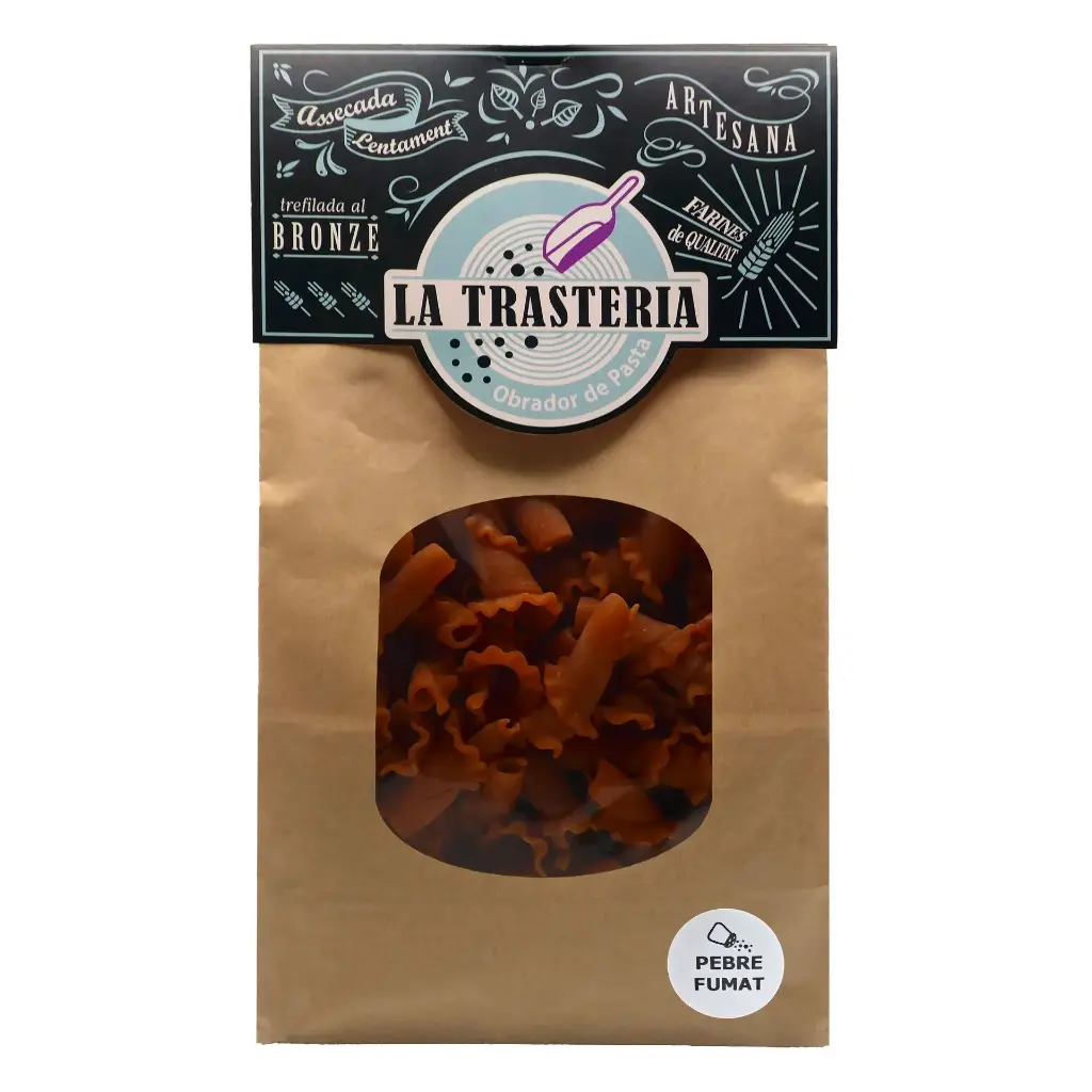 Ballarines amb pebre vermell fumat 400g.