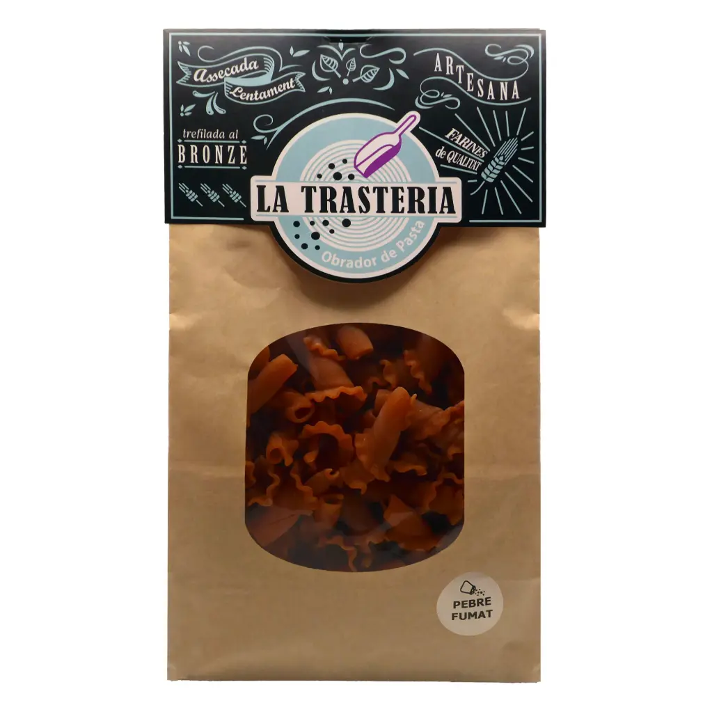 Ballarines amb pebre vermell fumat 400g.