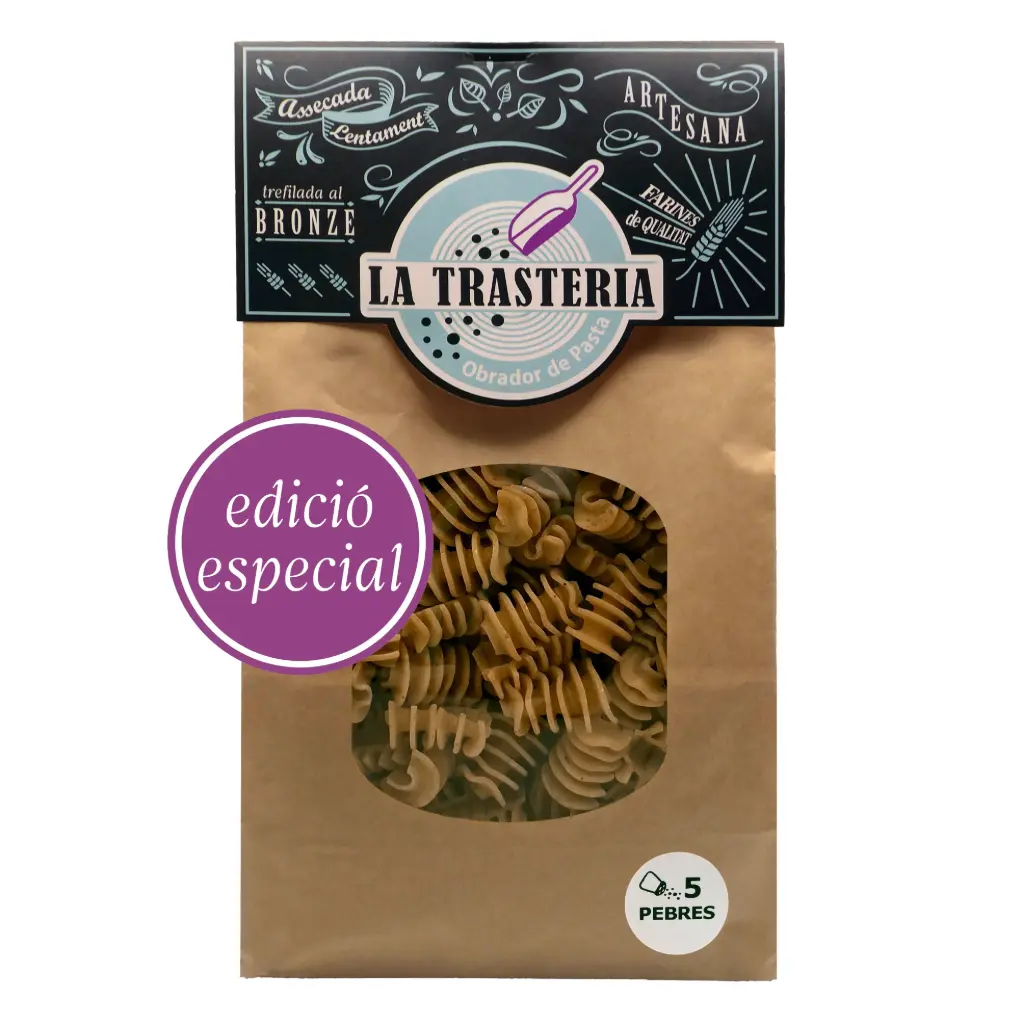 Tremolins amb 5 pebres 400g.