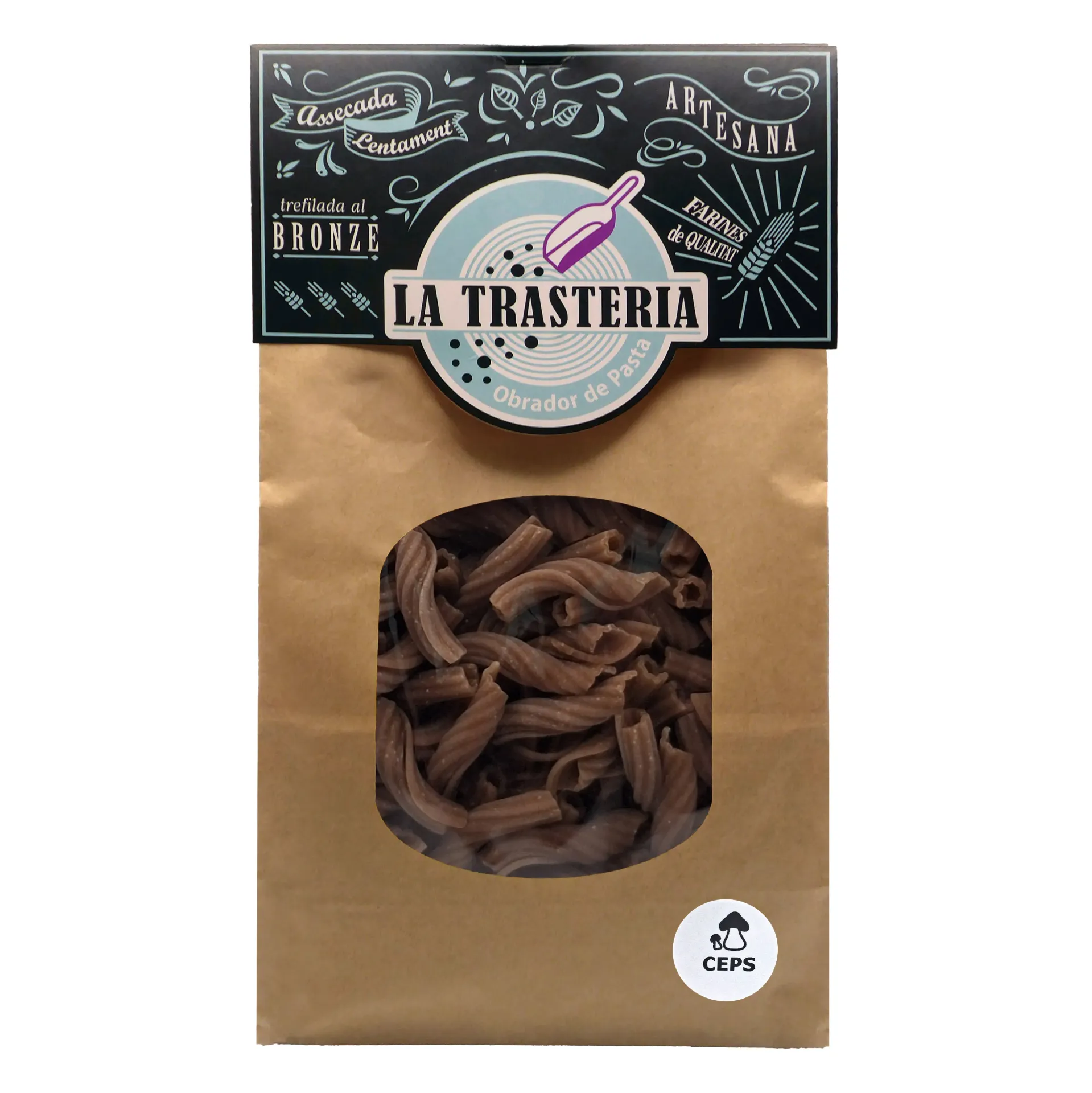 Trompetons amb ceps - Paquet de 500g.